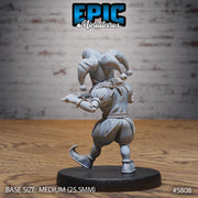 Creepy Clown Construct - Epic Miniatures | Grand Carnival | 28mm and 32mm | Wargaming | DnD | Tabletop Roleplaying