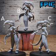 Jester Girl - Epic Miniatures | Grand Carnival | 28mm and 32mm | Wargaming | DnD | Tabletop Roleplaying