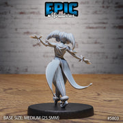 Jester Girl - Epic Miniatures | Grand Carnival | 28mm and 32mm | Wargaming | DnD | Tabletop Roleplaying