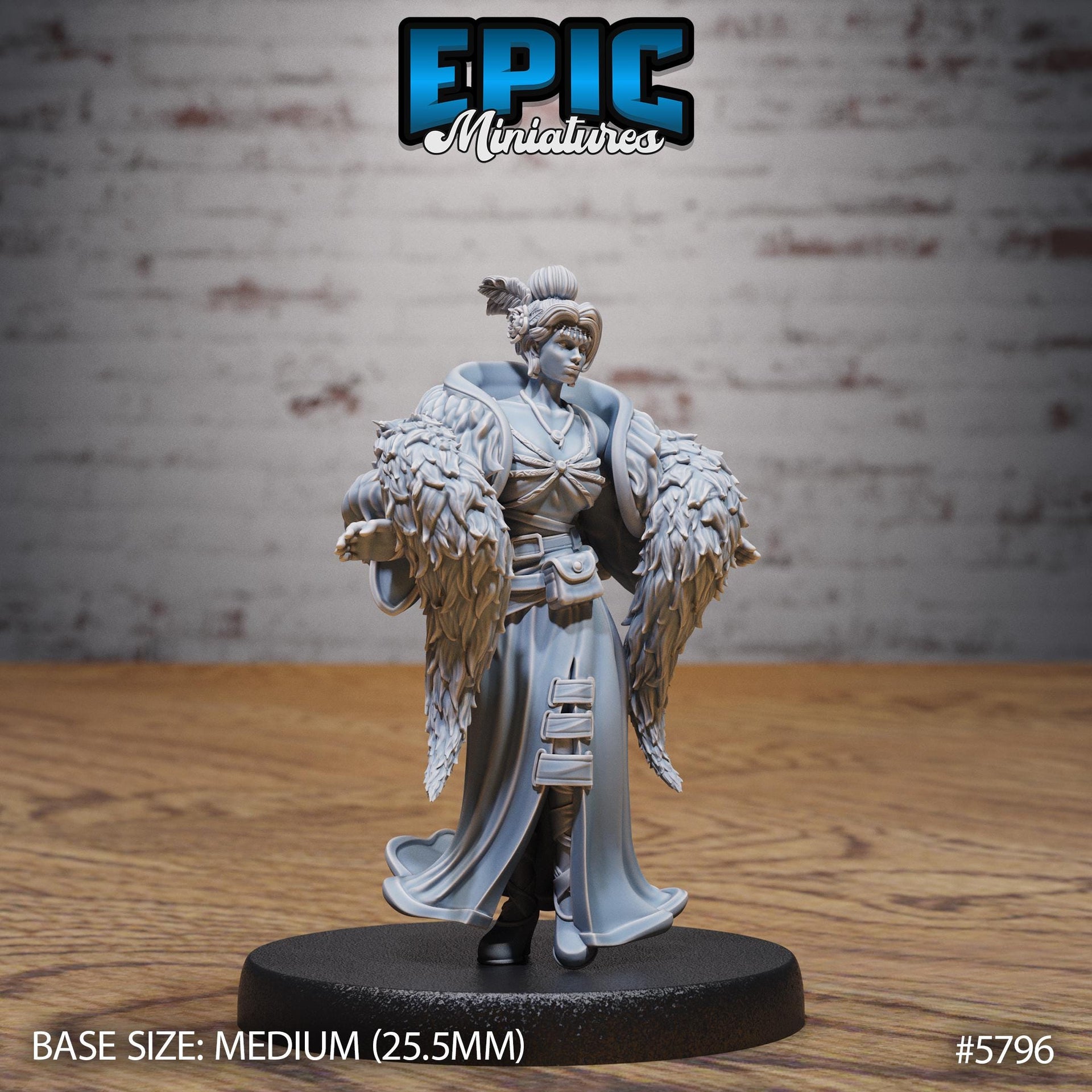 Bearded Lady - Epic Miniatures | Grand Carnival | 28mm and 32mm | Wargaming | DnD | Tabletop Roleplaying