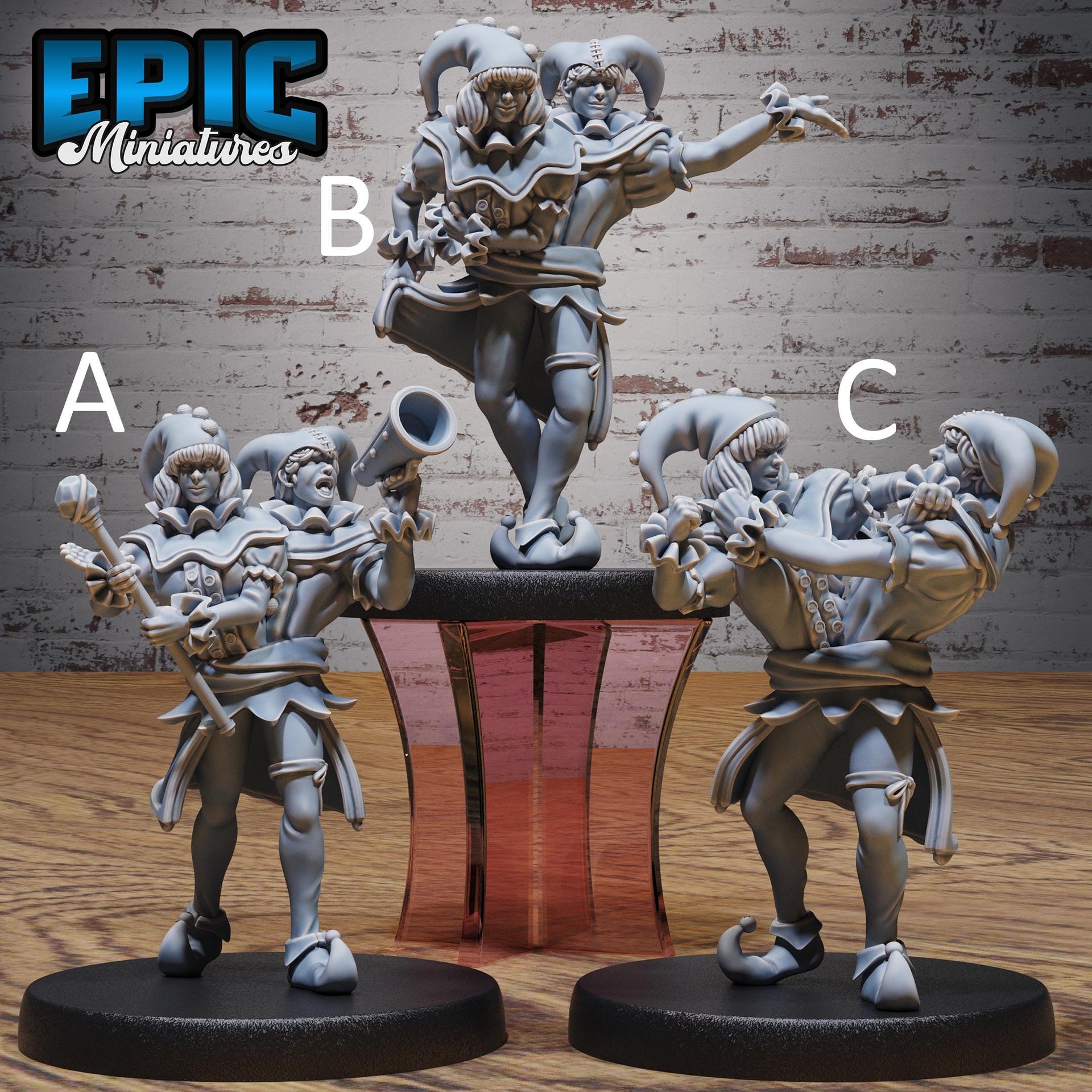 Conjoined Twins - Epic Miniatures | Grand Carnival | 28mm and 32mm | Wargaming | DnD | Tabletop Roleplaying