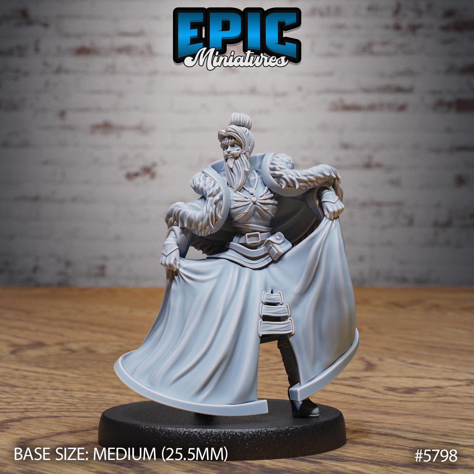 Bearded Lady - Epic Miniatures | Grand Carnival | 28mm and 32mm | Wargaming | DnD | Tabletop Roleplaying