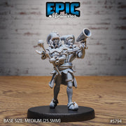 Conjoined Twins - Epic Miniatures | Grand Carnival | 28mm and 32mm | Wargaming | DnD | Tabletop Roleplaying