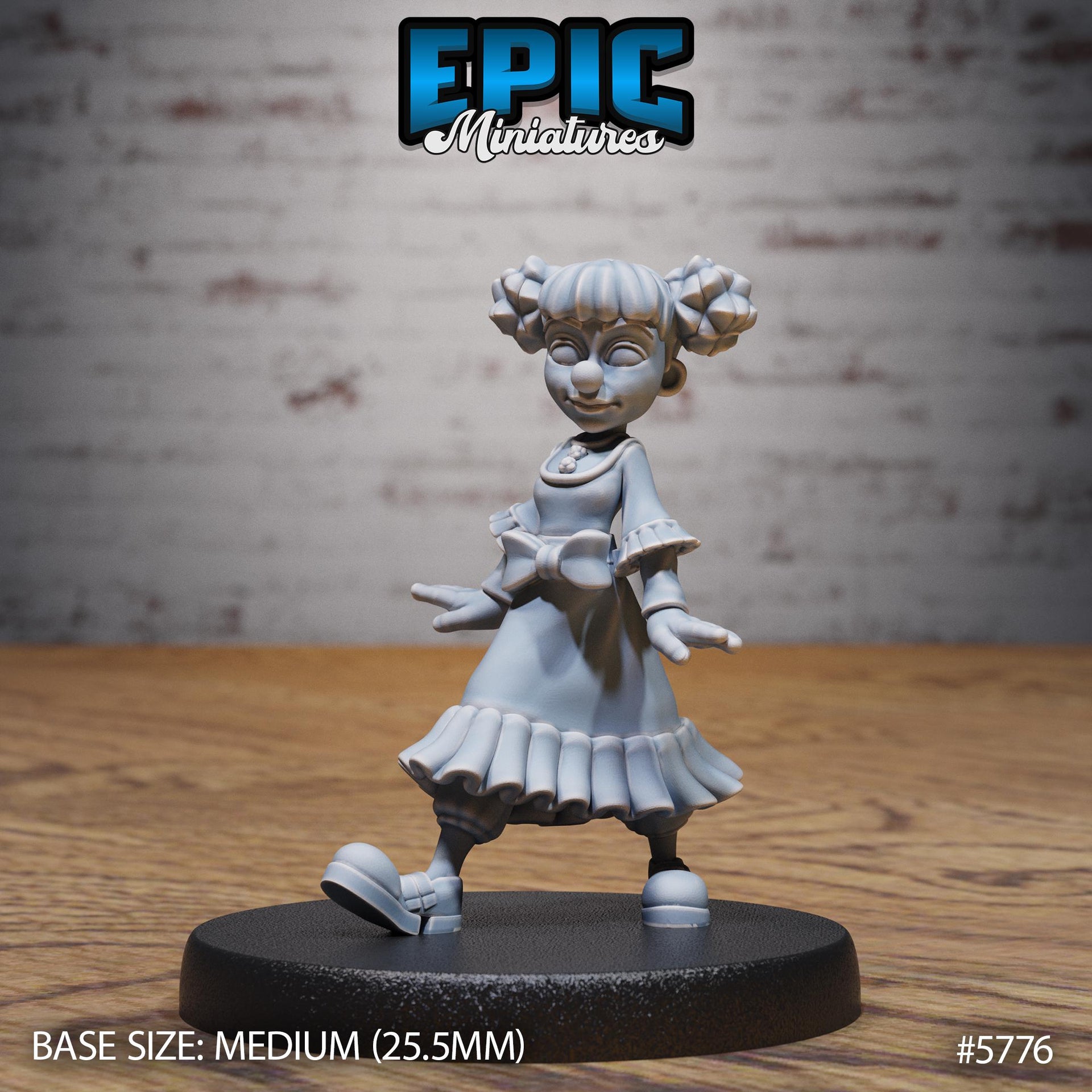 Clown Troupe - Epic Miniatures | Grand Carnival | 28mm and 32mm | Wargaming | DnD | Tabletop Roleplaying