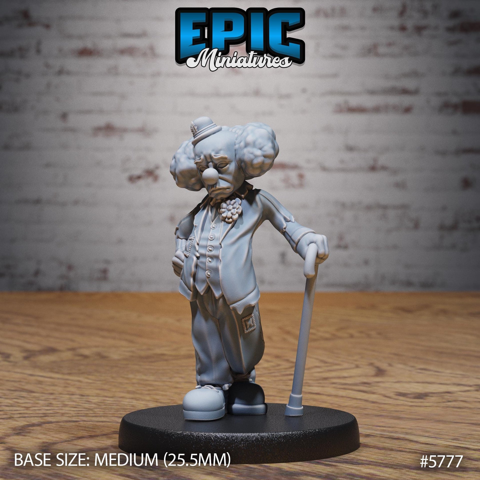 Clown Troupe - Epic Miniatures | Grand Carnival | 28mm and 32mm | Wargaming | DnD | Tabletop Roleplaying