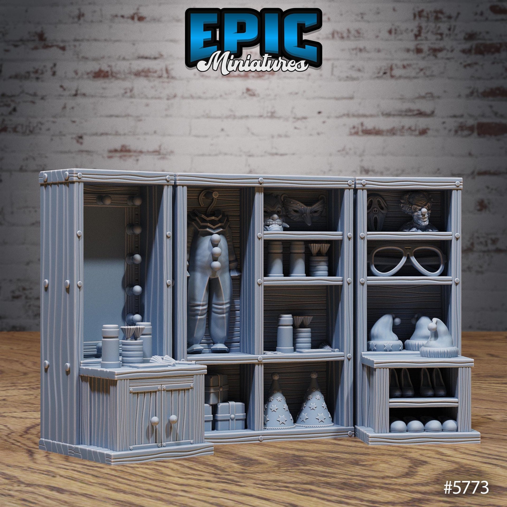 Carnival Scatter Terrain - Epic Miniatures | Grand Carnival | 28mm and 32mm | Wargaming | DnD | Tabletop Roleplaying