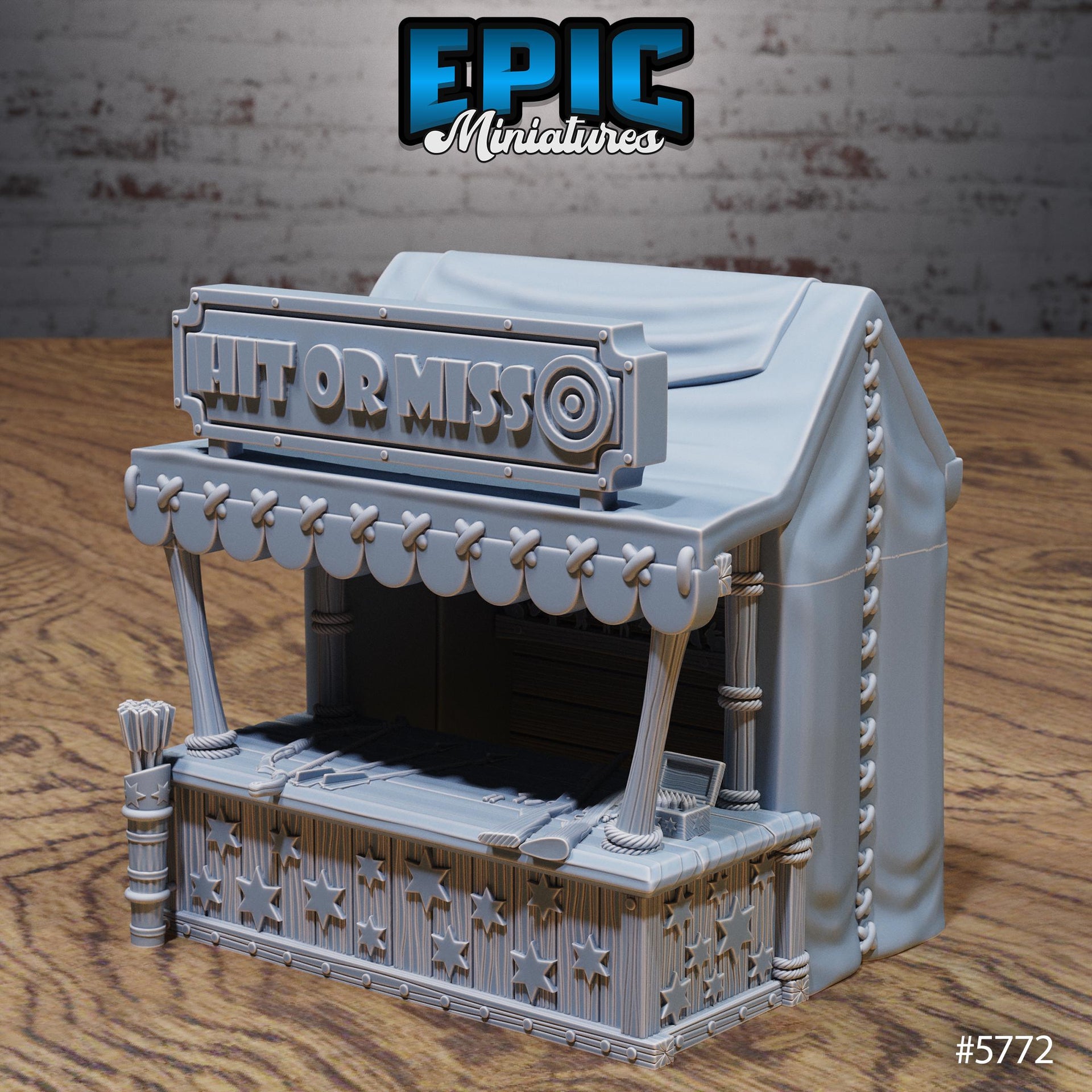 Carnival Attractions - Epic Miniatures | Grand Carnival | 28mm and 32mm | Wargaming | DnD | Tabletop Roleplaying