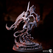 Vadna, The Lake Maiden - Goetia Miniatures | 28mm and 32mm | Wargaming | DnD | Tabletop Roleplaying