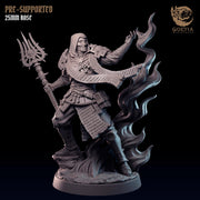 Andira, Wielder Of The Flame - Goetia Miniatures | 28mm and 32mm | Wargaming | DnD | Tabletop Roleplaying