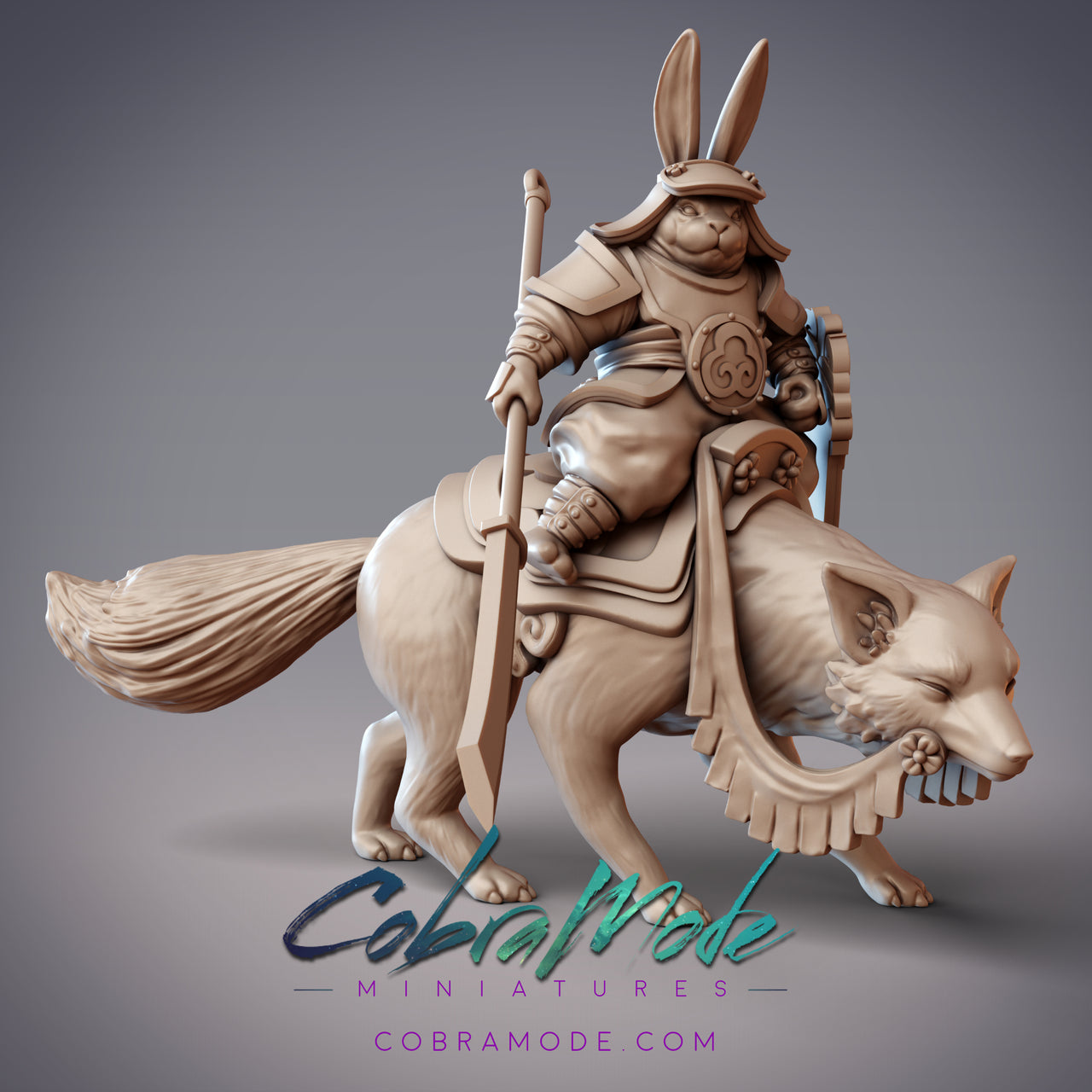 Guanghan Patrolman Iron Brow. Rabbitfolk Cavalry - CobraMode