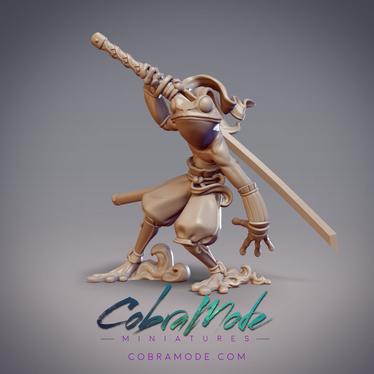 Amagaeru Swordsman Kusato. Swift Frogfolk Swordsman - CobraMode