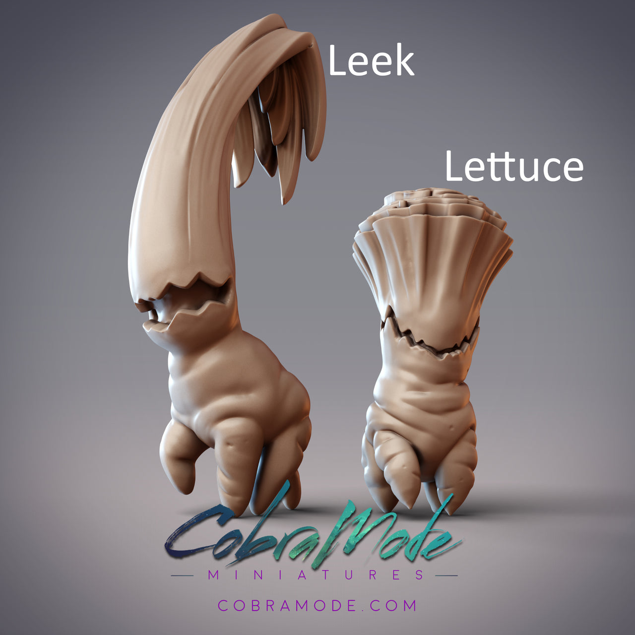 Plantform Nature Spirits. Vegetable Elementals - CobraMode