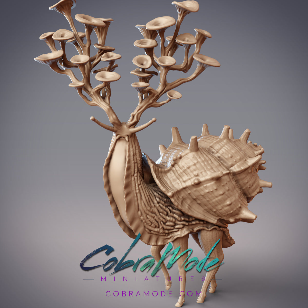 God of Rot Lobhann. Fungus Snail Deer - CobraMode