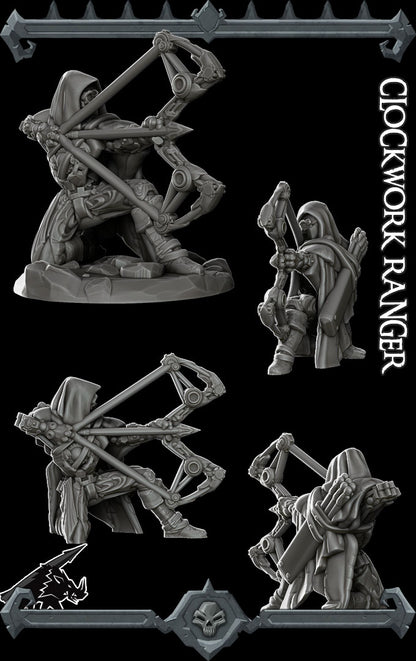 Clockwork Ranger. Mechanical Archer - Rocket Pig Games