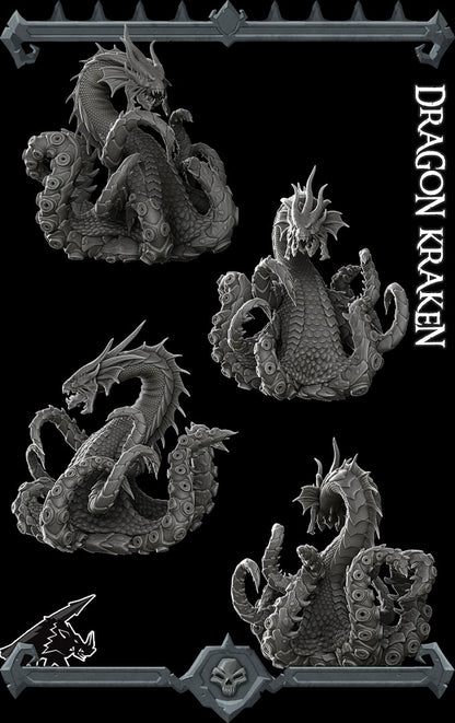 Dragon Kraken, Massive Sea Monster! - Rocket Pig Games