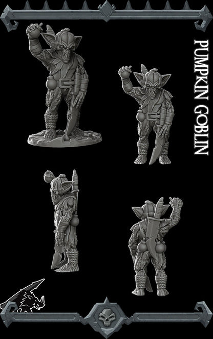 Pumpkin Goblin. Goblin Special Operative - Rocket Pig Games