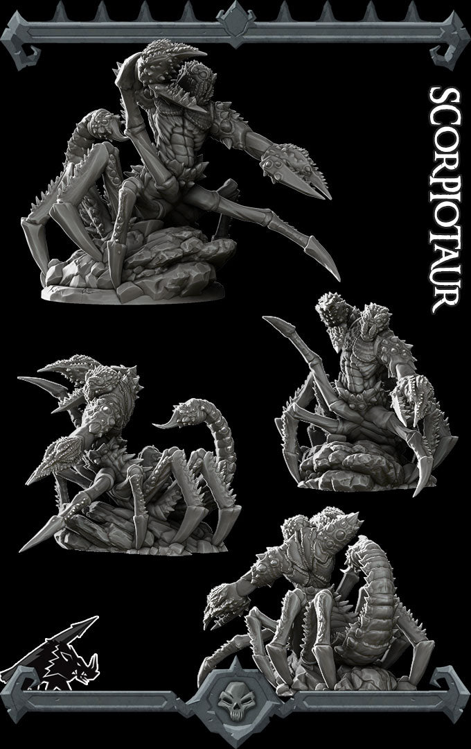 Scorpiotaur. Giant Scopion Centaur- Rocket Pig Games