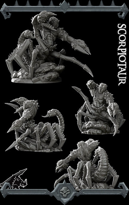 Scorpiotaur. Giant Scopion Centaur- Rocket Pig Games