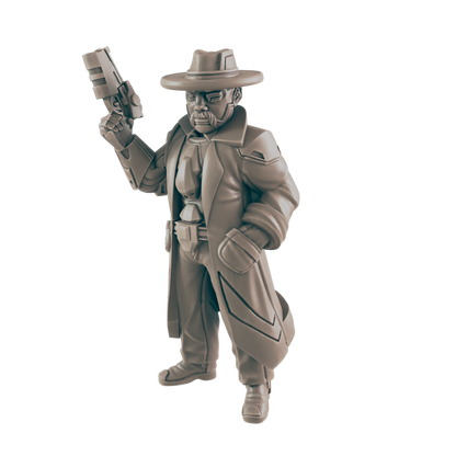 Private Eye. Cyberpunk Detective - Ec3d