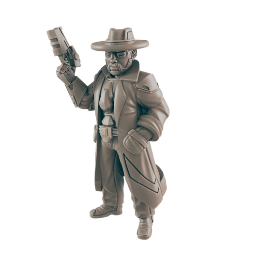 Private Eye. Cyberpunk Detective - Ec3d