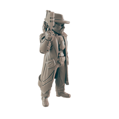 Private Eye. Cyberpunk Detective - Ec3d