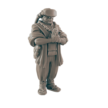 The Monk. Cyberpunk Ascetic- Ec3d