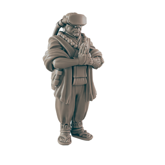 The Monk. Cyberpunk Ascetic- Ec3d