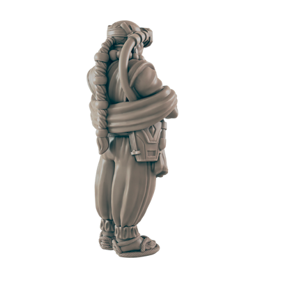 The Monk. Cyberpunk Ascetic- Ec3d