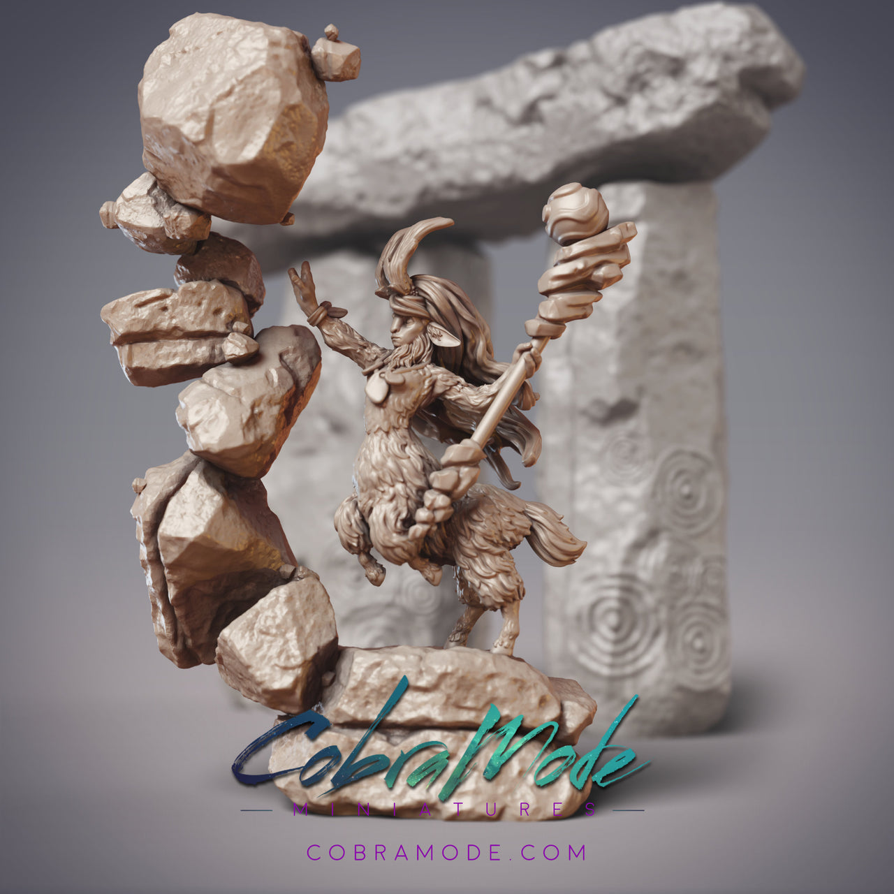 Totapari Mage Morukai, Goatfolk Geomancer - CobraMode