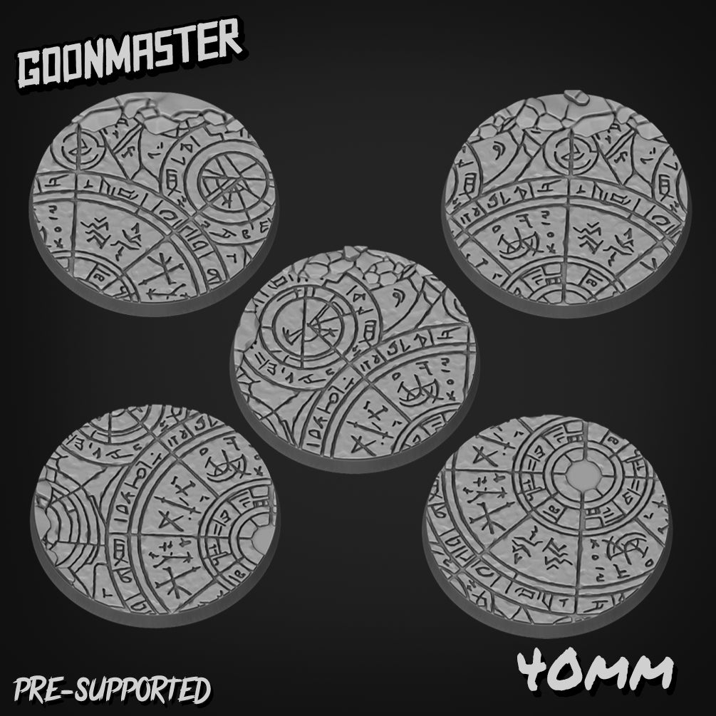 Occult Circle Carving Bases - Goonmaster