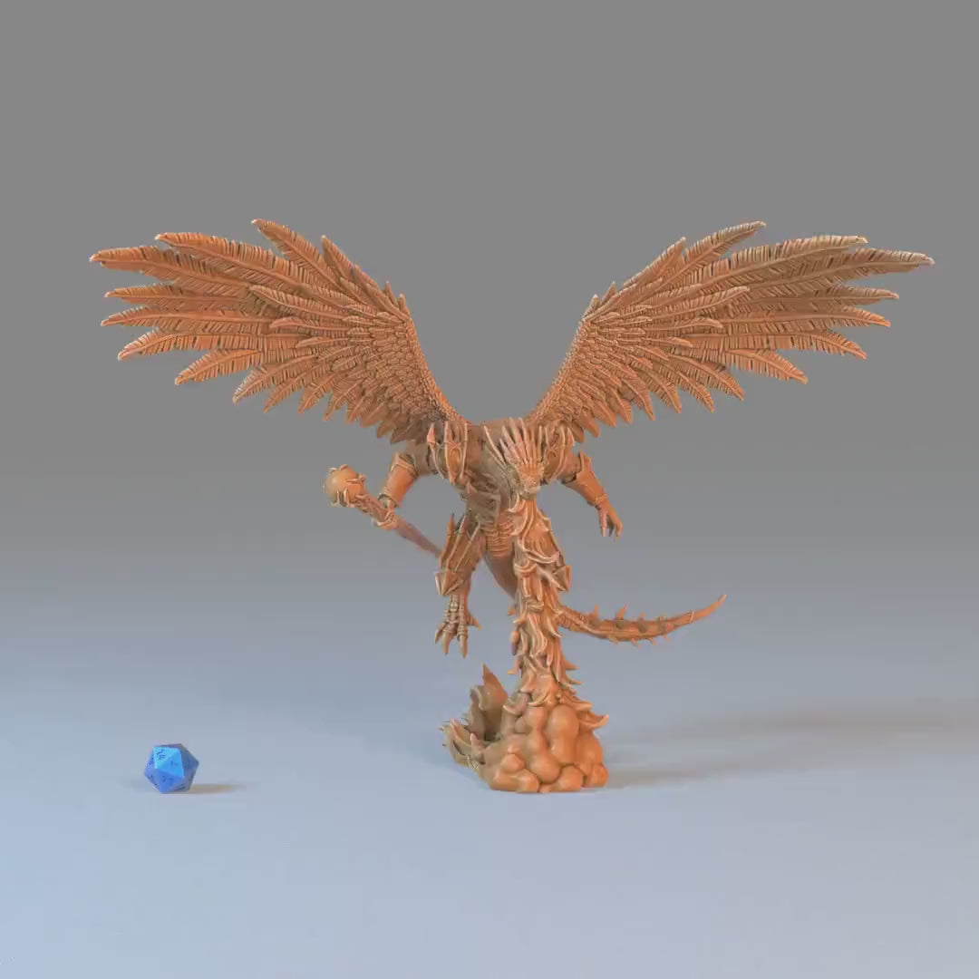 Winged Half Dragon - Epic Miniatures