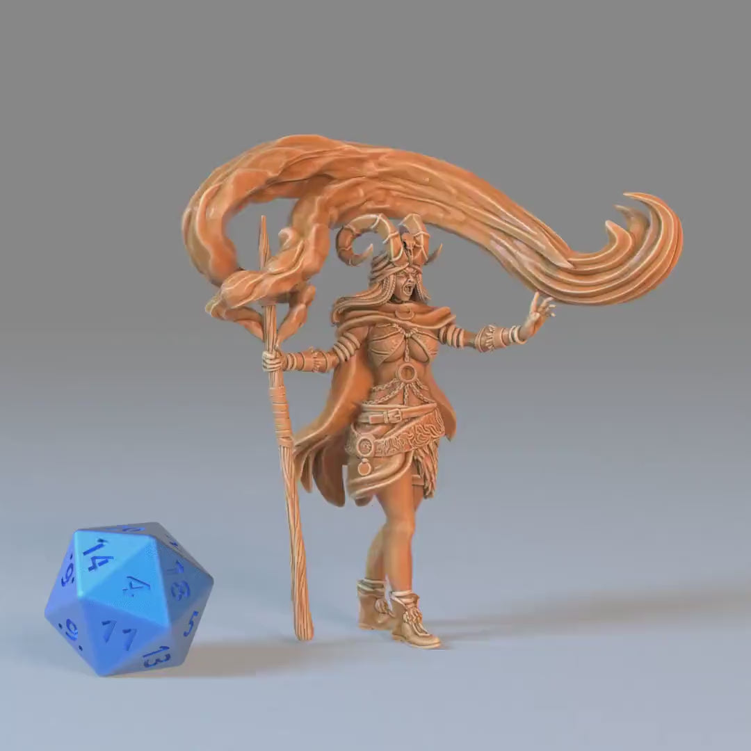 Half Dragon SorcererPlayer Character- Epic Miniatures