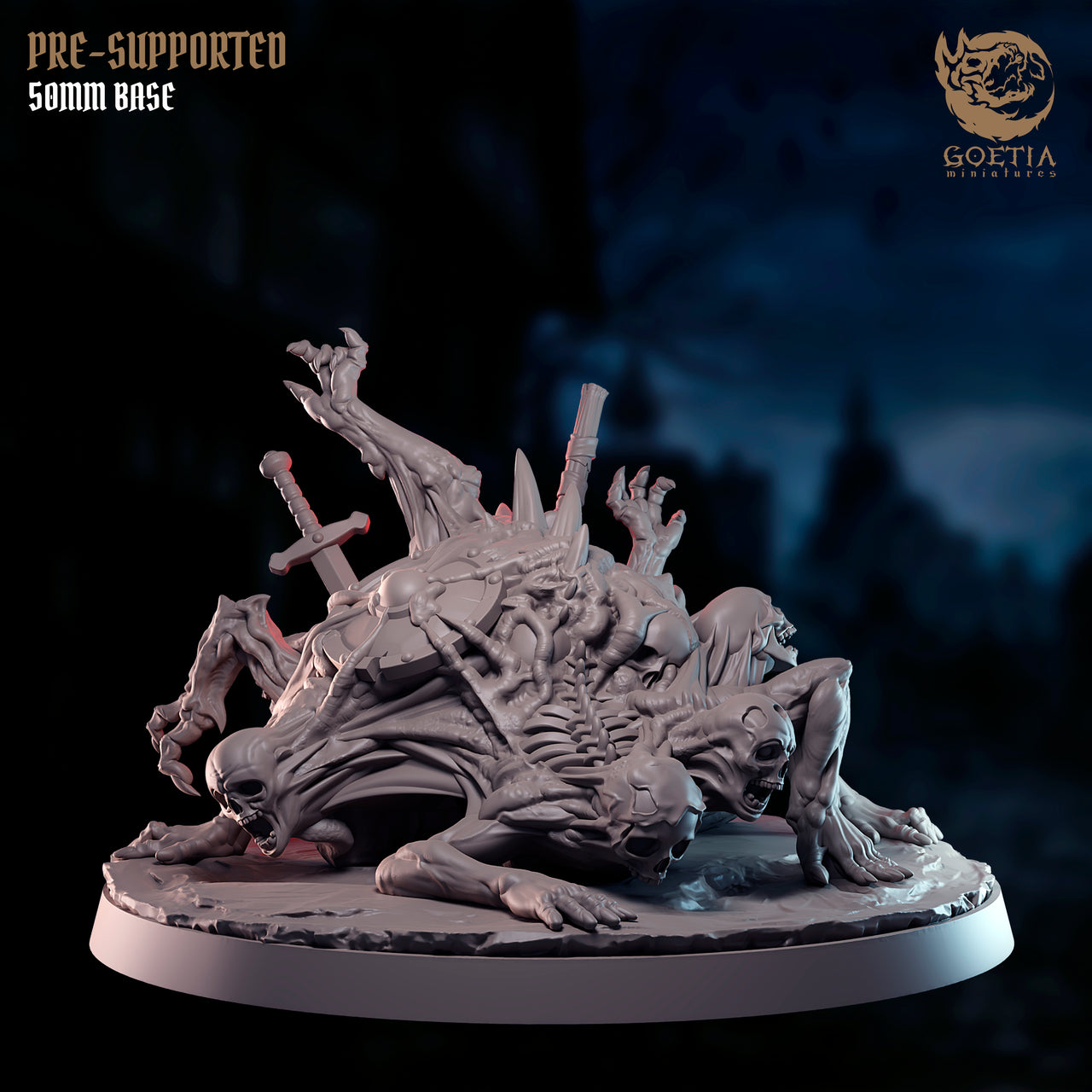 Repugnance, Undead Corpse Pile  - Goetia Miniatures