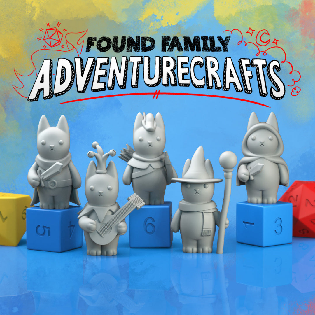 Peanut Cats, Cartoon Cat Adventurers - Found Family Adventurecrafts