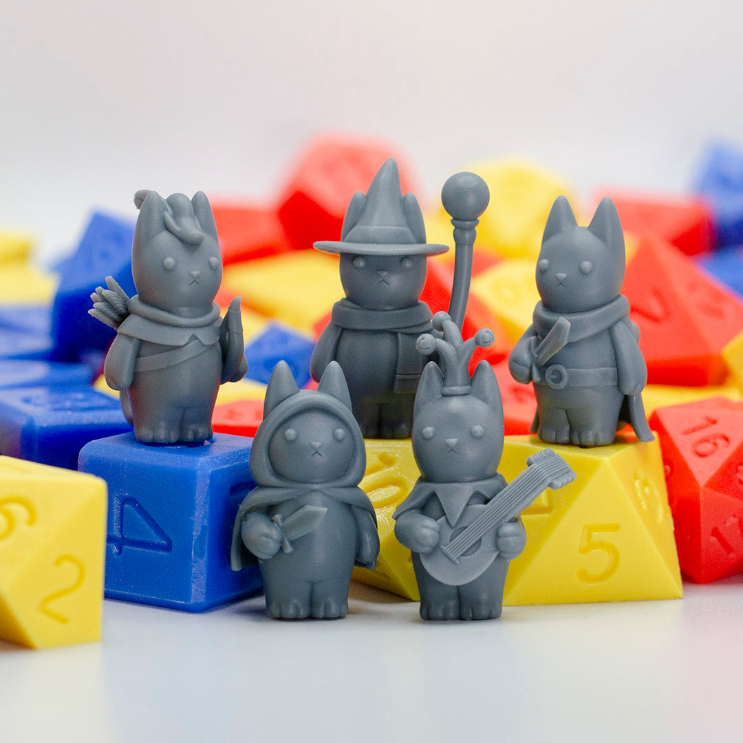 Peanut Cats, Cartoon Cat Adventurers - Found Family Adventurecrafts