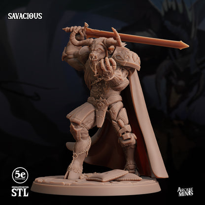 Savacious, Taurian Crime Boss - Sordane Publishing