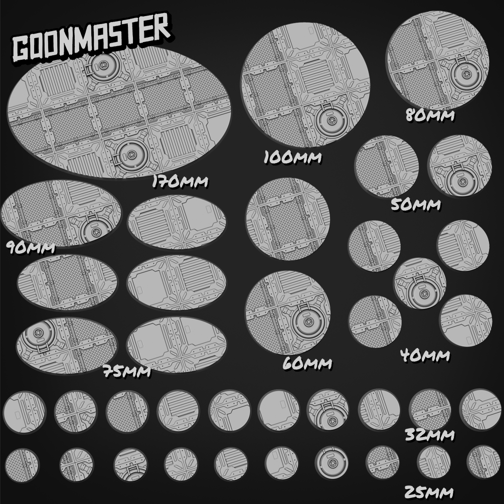 Scifi Walkway Bases - Goonmaster