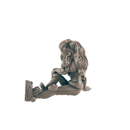 Smoke Break Gal. Cyberpunk Civilian - Ec3d