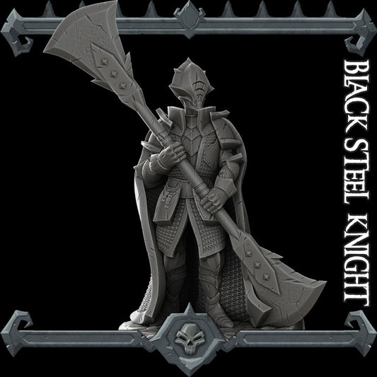 Black Steel Knight - Rocket Pig Games