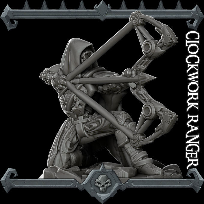 Clockwork Ranger. Mechanical Archer - Rocket Pig Games