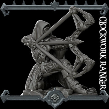 Clockwork Ranger. Mechanical Archer - Rocket Pig Games