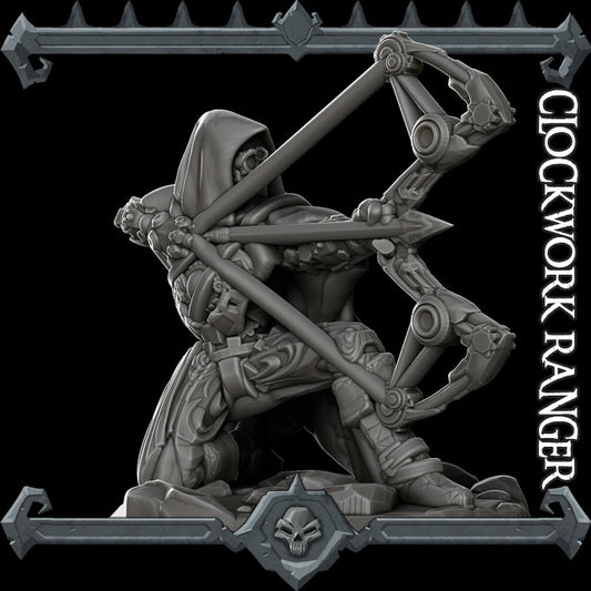 Clockwork Ranger. Mechanical Archer - Rocket Pig Games