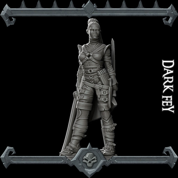 Dark Fey Female - Rocket Pig Games