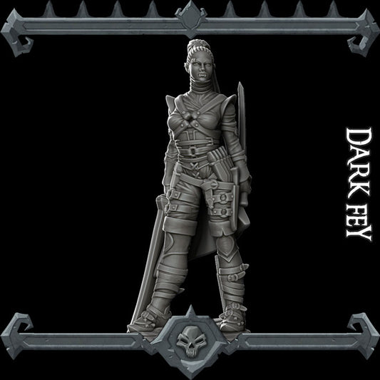 Dark Fey Female - Rocket Pig Games