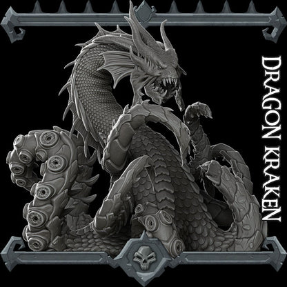 Dragon Kraken, Massive Sea Monster! - Rocket Pig Games
