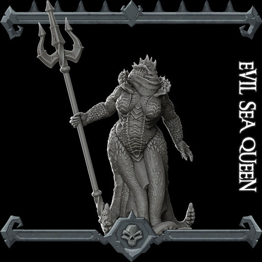 Evil Sea Queen, Massive Atlantean! - Rocket Pig Games