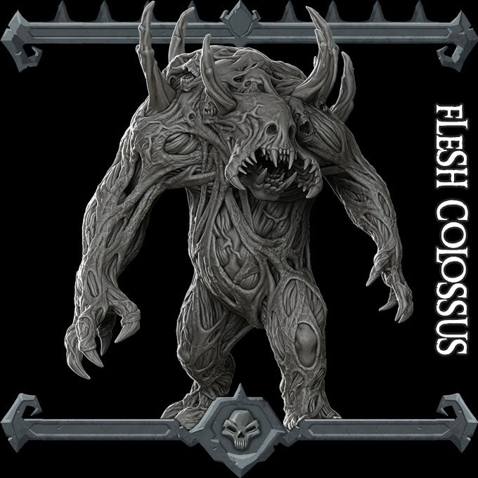 Flesh Colossus, Massive Undead Golem! - Rocket Pig Games