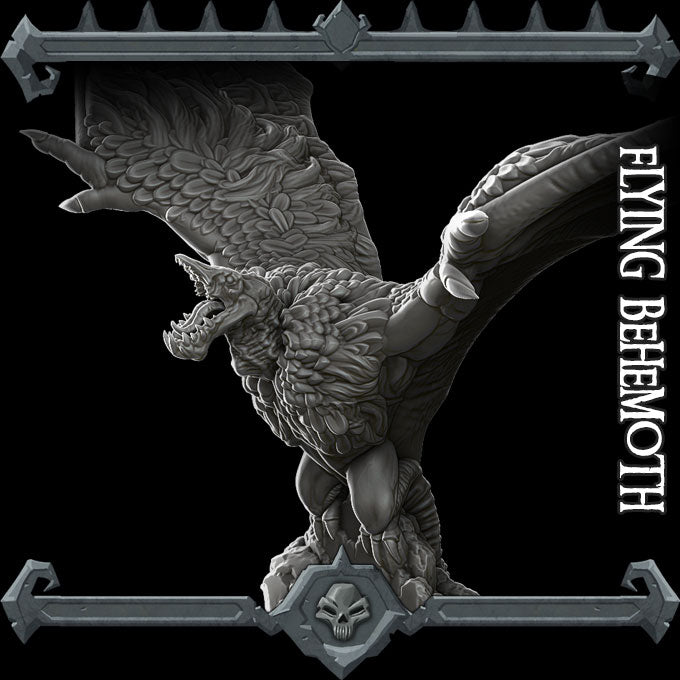 Flying Behemoth. Giant Flying Demon- Rocket Pig Games
