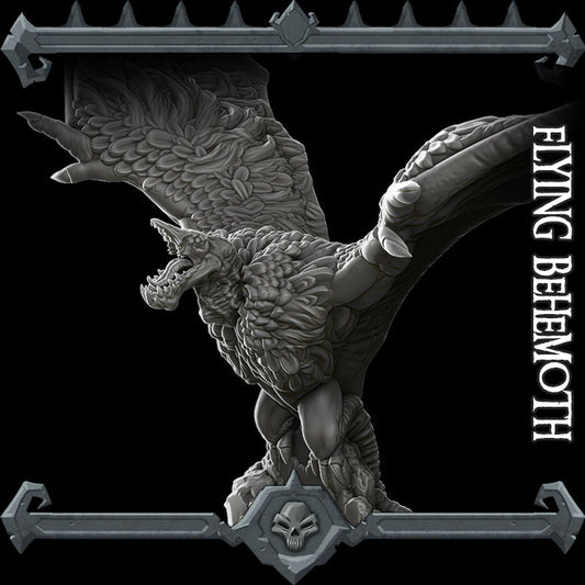 Flying Behemoth. Giant Flying Demon- Rocket Pig Games