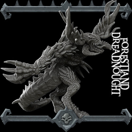 Forestland Dreadnought, Massive Demon Monster - Rocket Pig Games